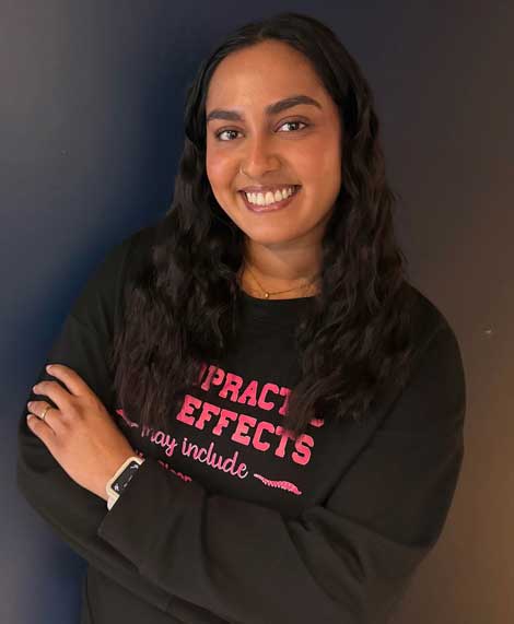 Caitlyn provides chiropractic care in San Diego