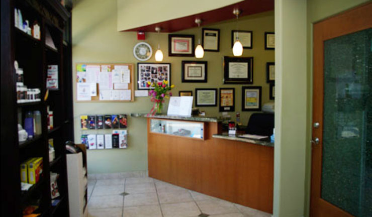 Hifai Chiropractic's lobby